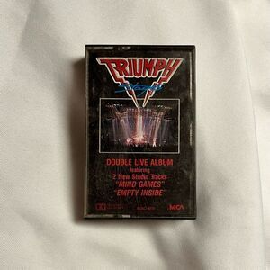 Triumph Black Cassette Tape